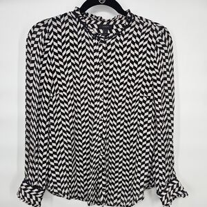 Silk Blouse J Crew 2 (xs)
